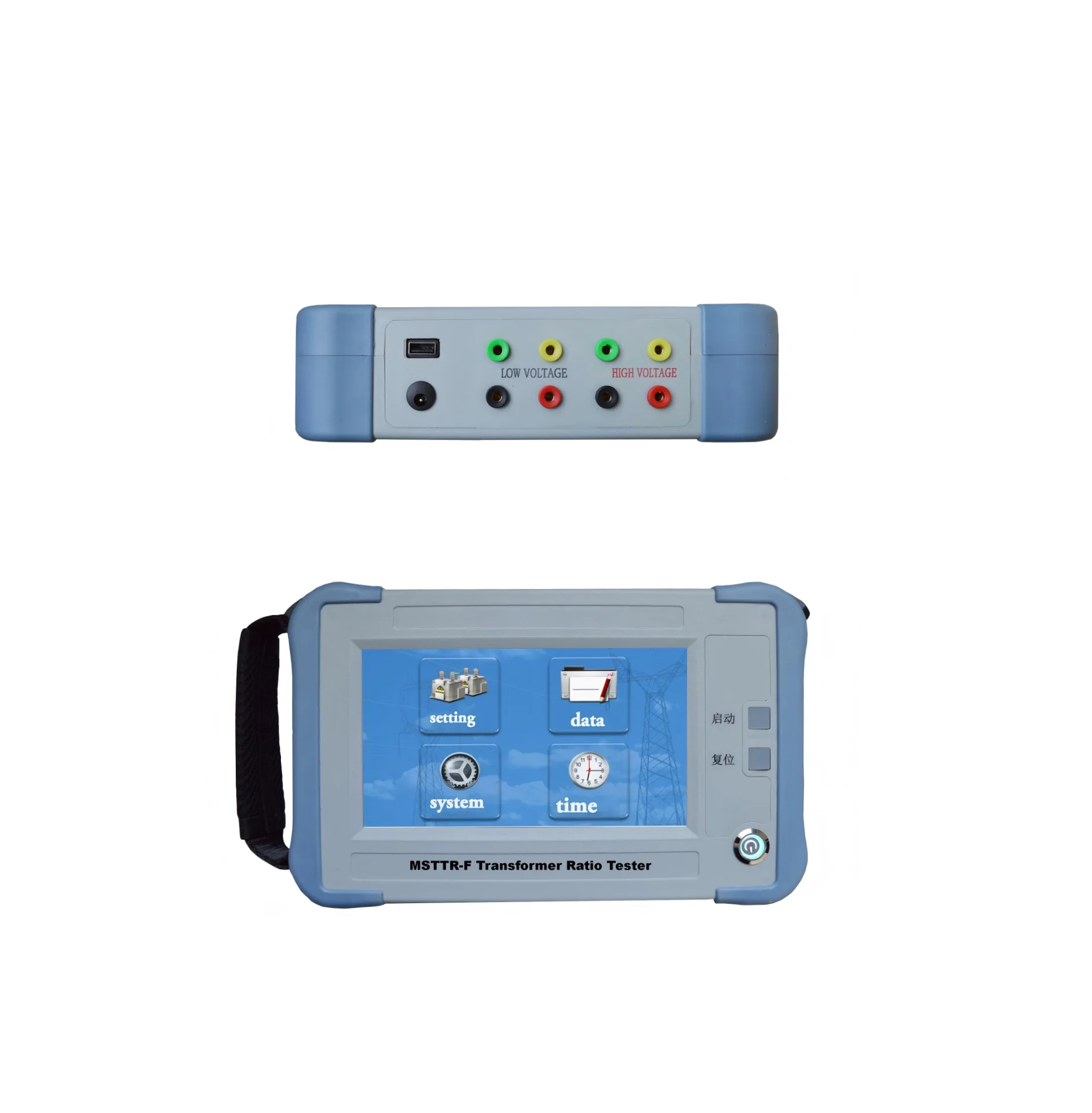 MSTTR‑F Portable Transformer Turns Ratio Tester