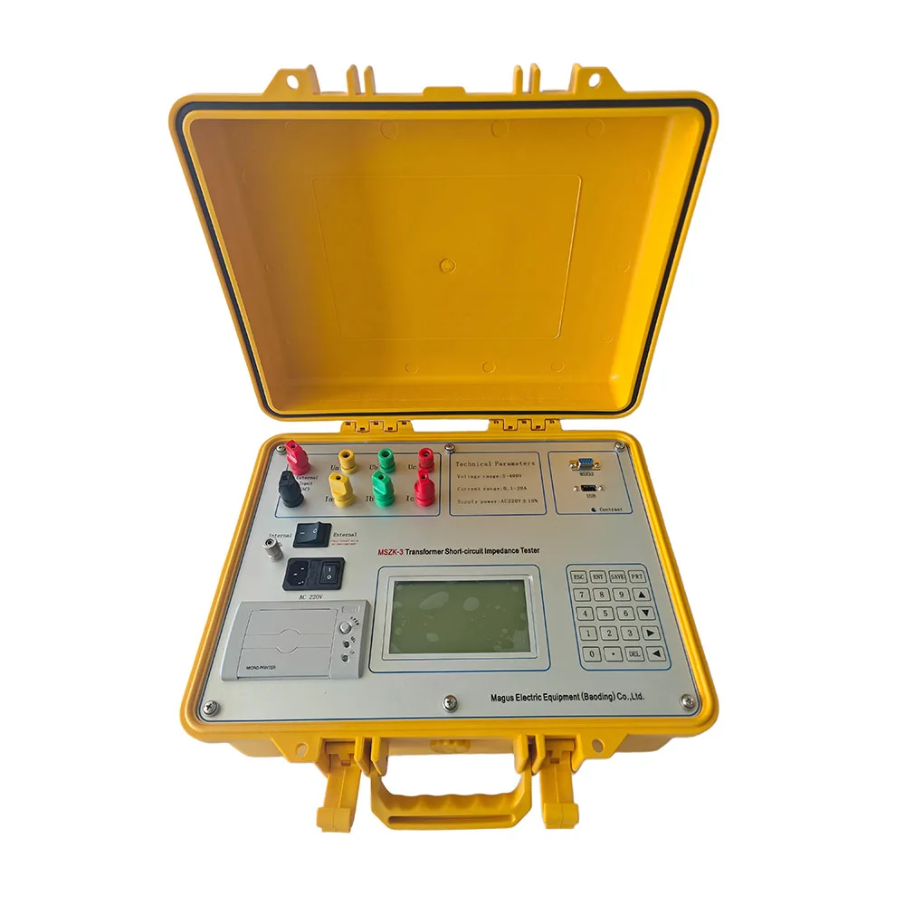 MSZK-3 Transformer Short-circuit Impedance Tester