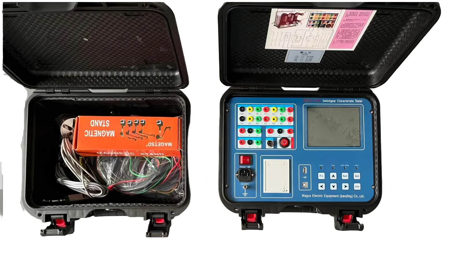 MSGK-12GS 12-Channel Switchgear Characteristic Tester | Breaker Analyzer