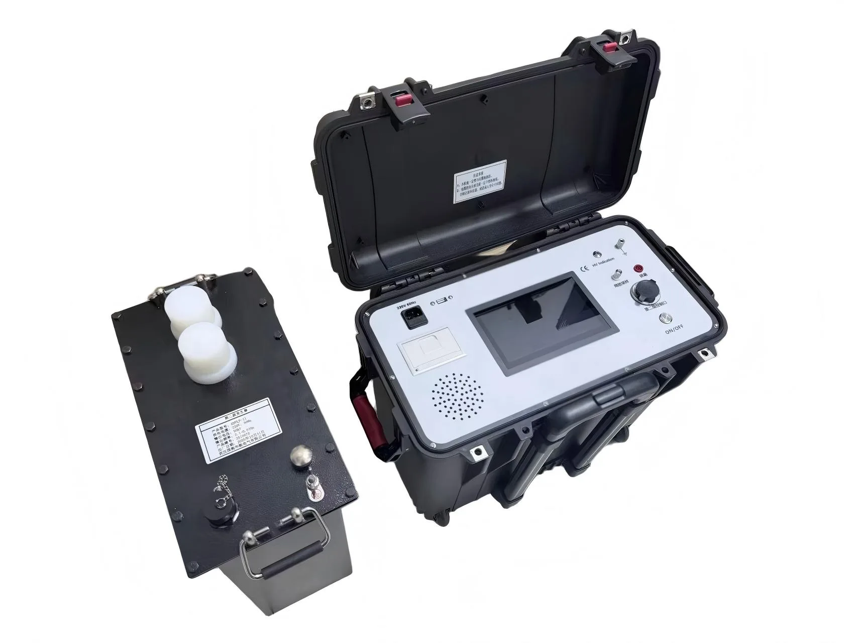 MSVLF-II VLF Hipot Tester with Tan Delta & PD Testing 30kV-90kV Cable Diagnostic System |